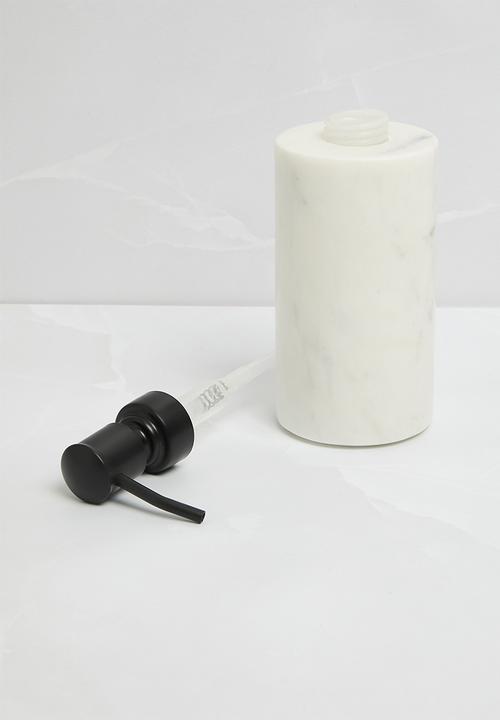Sixth Floor - Marble Soap Dispenser Bianco