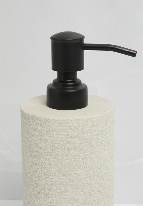 Sixth Floor - Sandstone Soap Dispenser