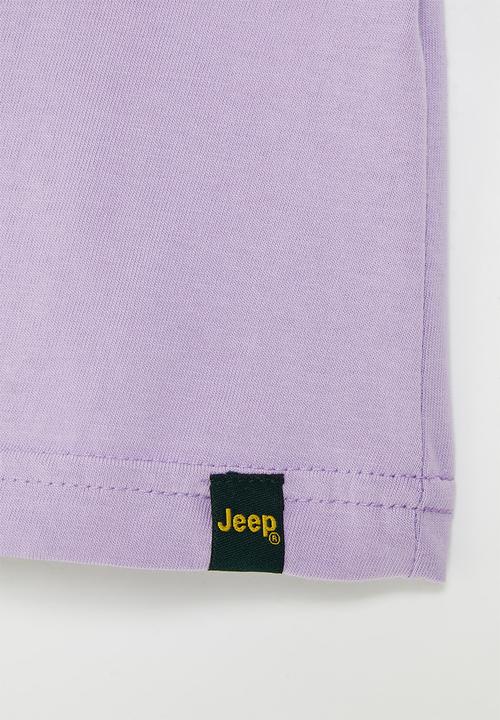 JEEP - Ombre jeep logo tee - purple