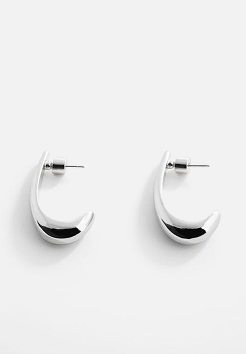 MANGO - Earrings daria - silver