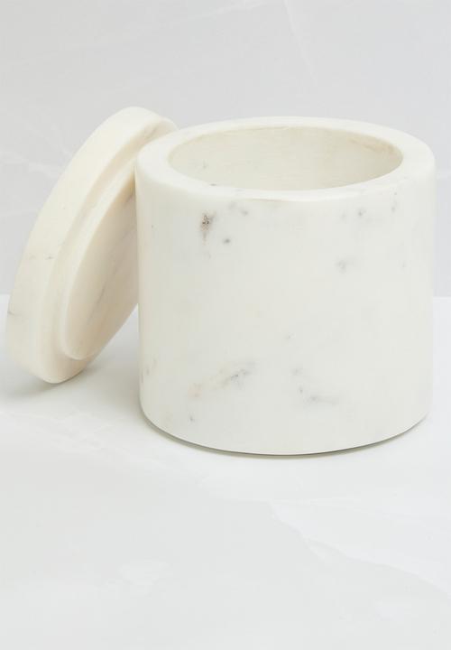 Sixth Floor - Marble Cotton Box Bianco - natural