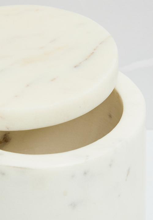 Sixth Floor - Marble Cotton Box Bianco - natural