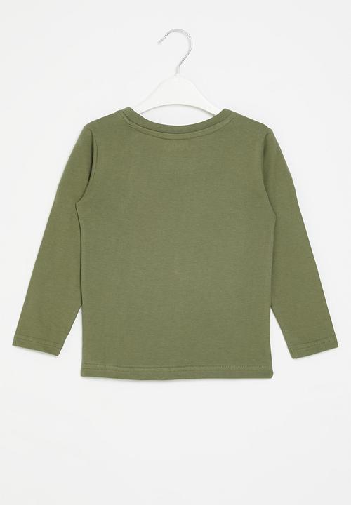 JEEP - Footprint long sleeve tee - slate