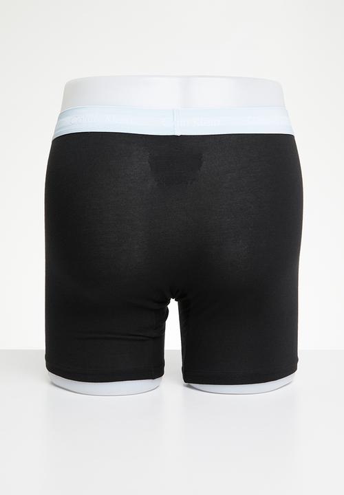 Calvin Klein - Boxer brief 3 pack - b- marron, skyway, true navy wbs