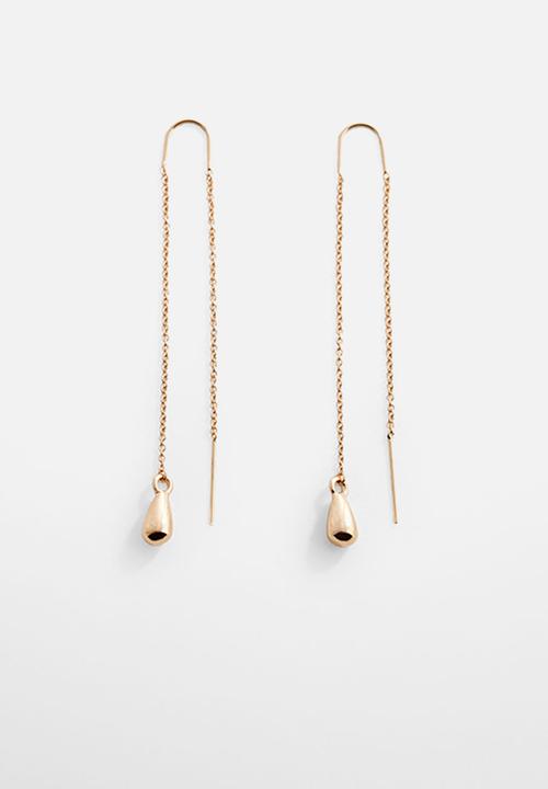MANGO - Earrings fermina - gold