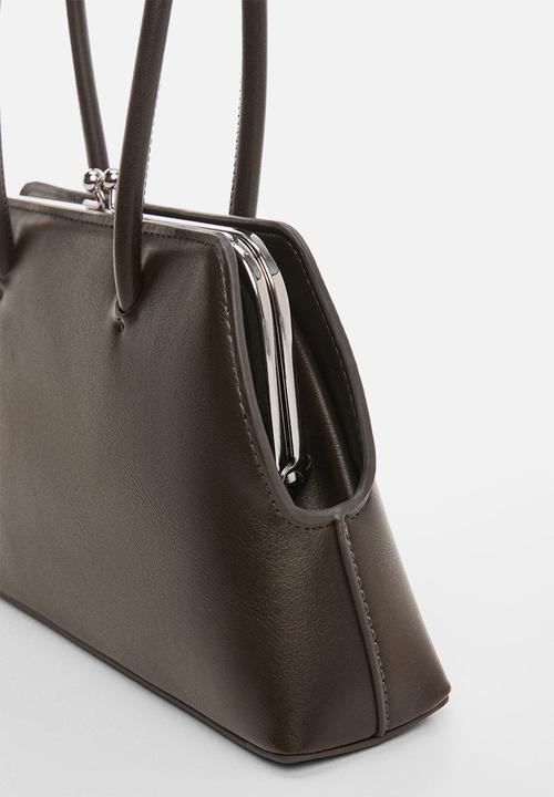 MANGO - Bag silvie-97 - dark grey