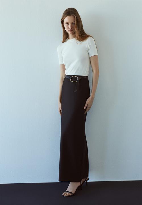 MANGO - Belt rodeo - black