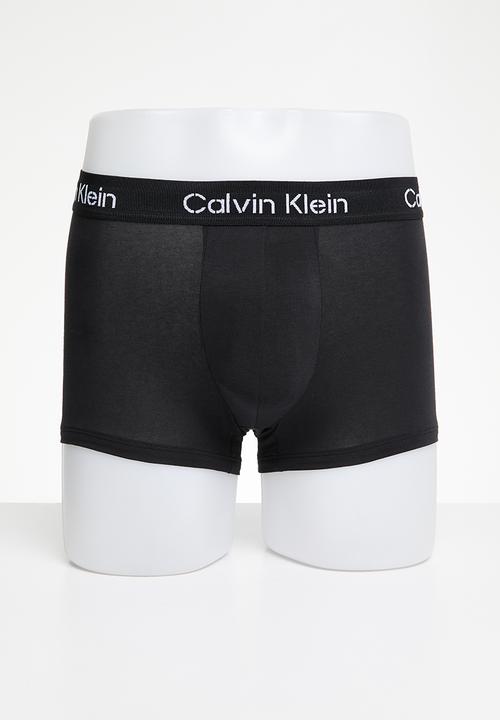 Calvin Klein - Trunk 3 pack - black, moonbeam, shining amor