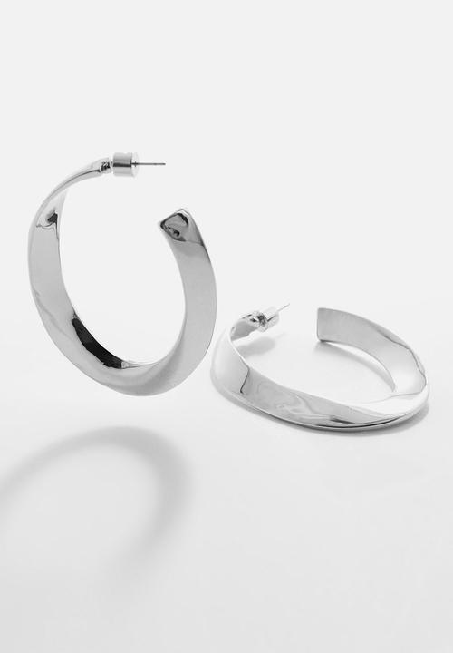 MANGO - Earrings frida - silver
