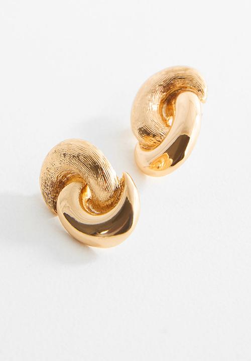 MANGO - Earrings carlota - gold