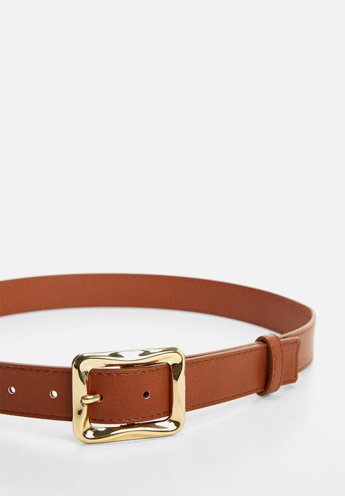 MANGO - Belt bilu - brown