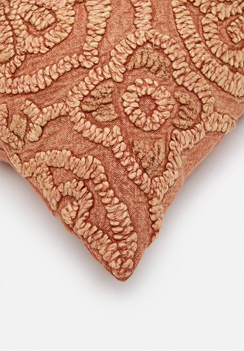 Sixth Floor - Embroidered 30x50 Cushion Cover