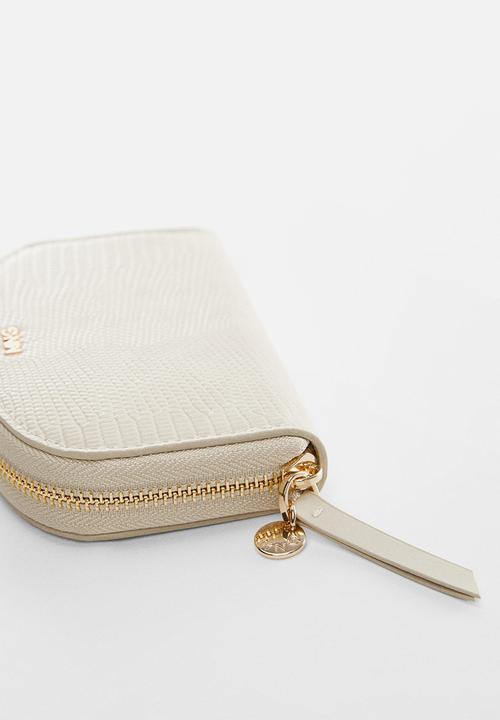 MANGO - Wallet m- matias - off white