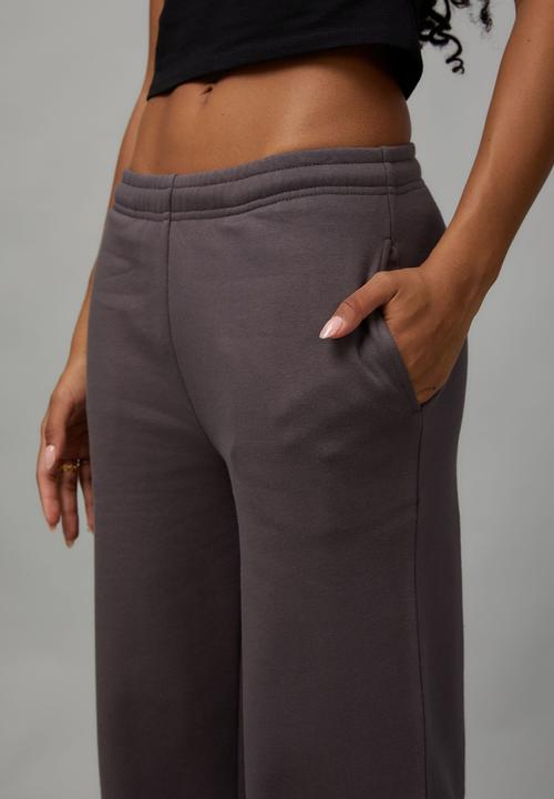 Factorie - Straight Leg Trackpant - Charcoal