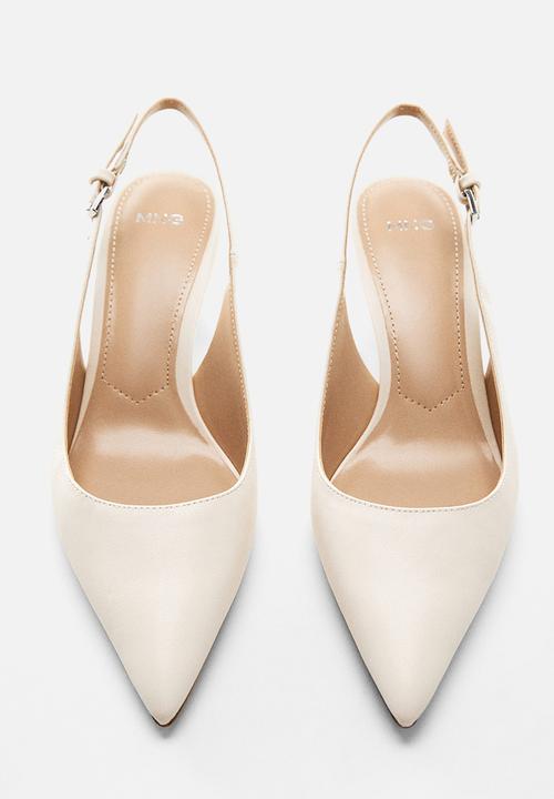 MANGO - Rory slingback court - light beige