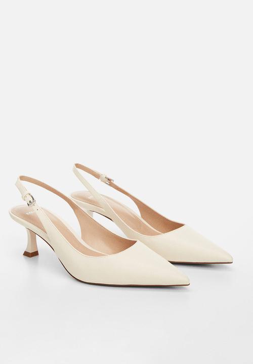 MANGO - Rory slingback court - light beige