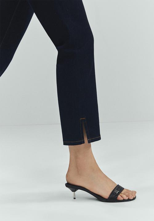 MANGO - Ani kitten heel - black