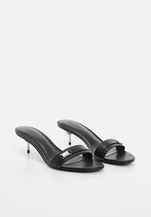 MANGO - Ani kitten heel - black