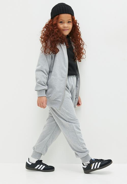 Pop Candy - Hooded tracksuit set - grey