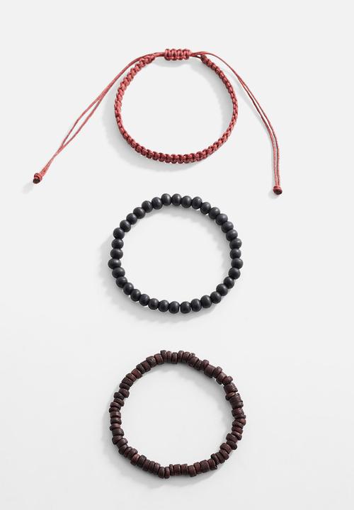 MANGO - Bracelet hallow - brown