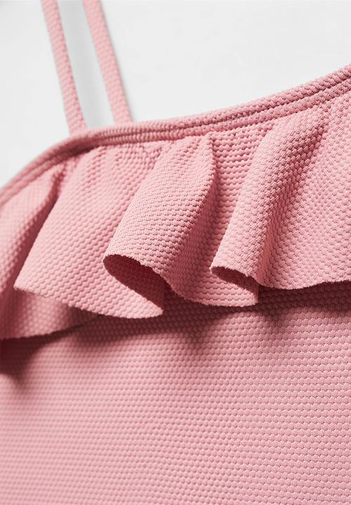 MANGO - Swimsuit rose - pastel pink