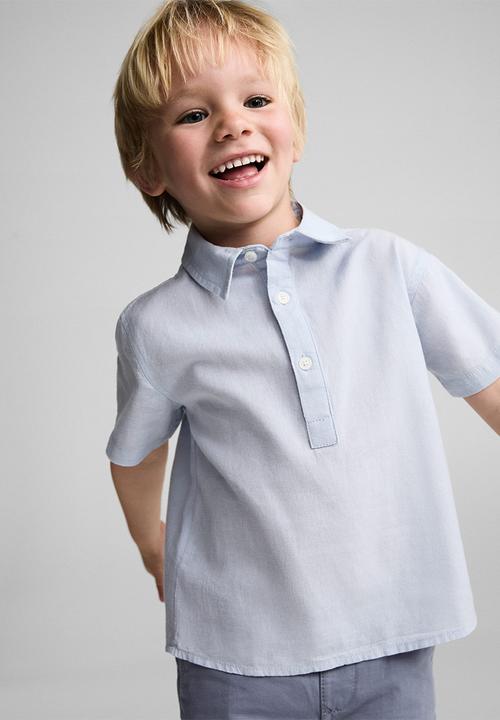 MANGO - Shirt luis - sky-blue
