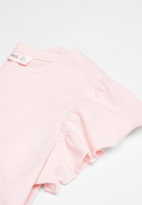MANGO - T-shirt soft - pink