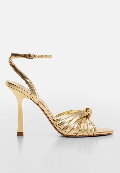 MANGO - Noto 1 strappy heel - gold