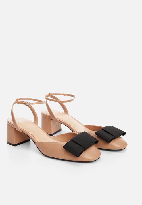 MANGO - Megan 1 block heel - light/pastel pink