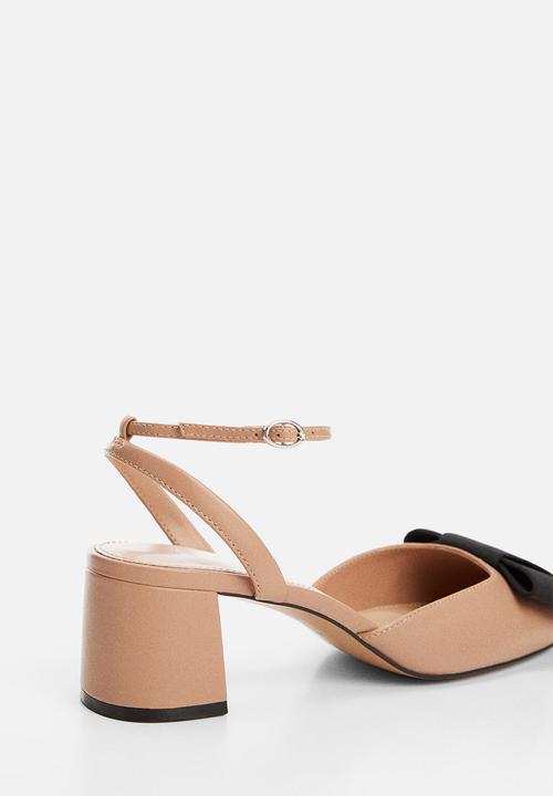 MANGO - Megan 1 block heel - light/pastel pink