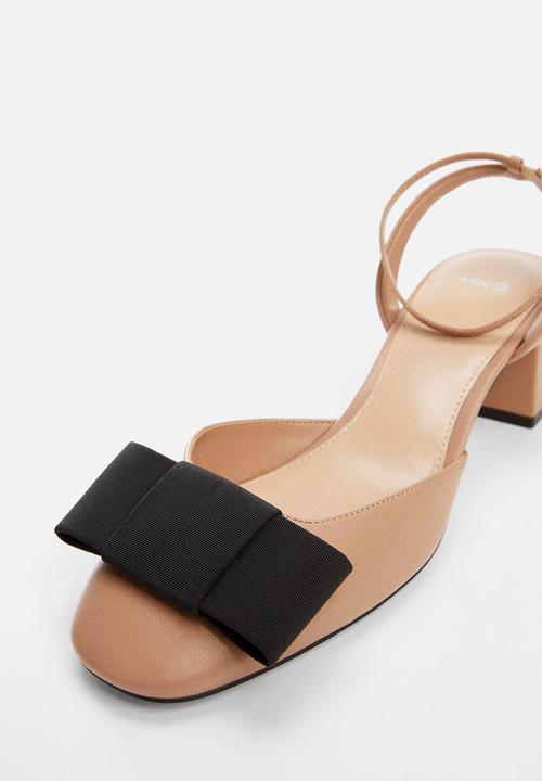 MANGO - Megan 1 block heel - light/pastel pink