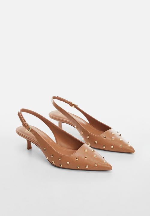 MANGO - Tachi slingback - medium brown