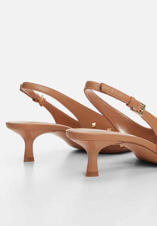 MANGO - Tachi slingback - medium brown