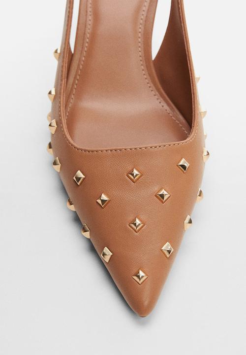 MANGO - Tachi slingback - medium brown