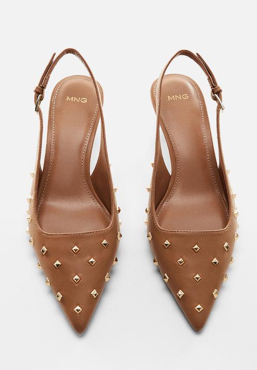 MANGO - Tachi slingback - medium brown