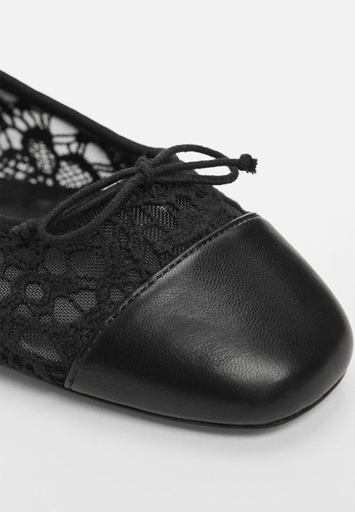 MANGO - Marian pump - black