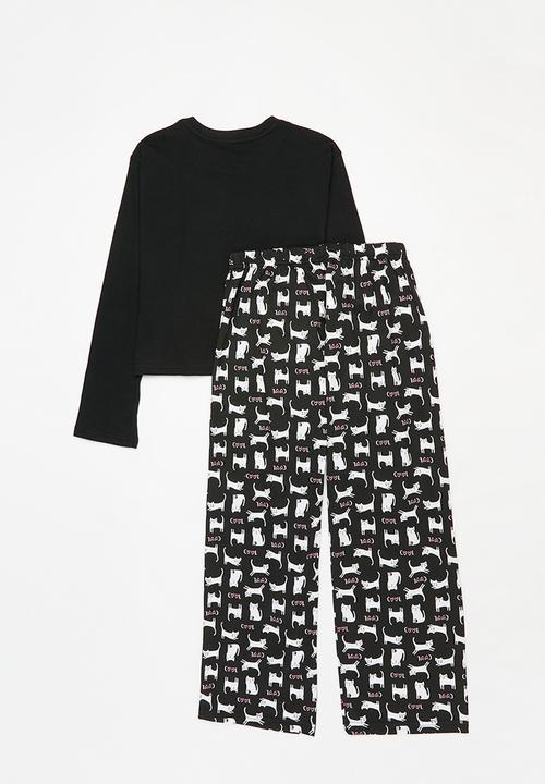 Pop Candy - Pj set - black & white
