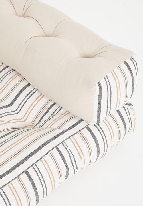 Sixth Floor - Wendy woven floor pouf - multi