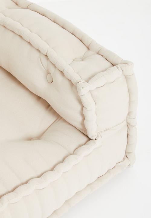 Sixth Floor - Elle woven floor pouf - Natural