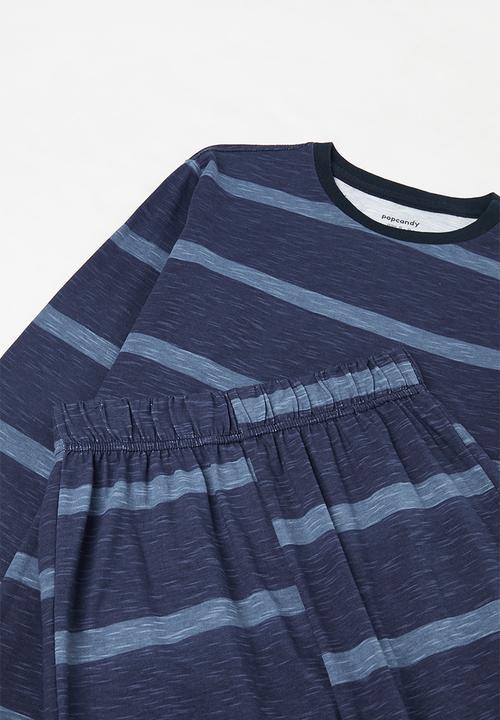 Pop Candy - Pj set - navy stripe