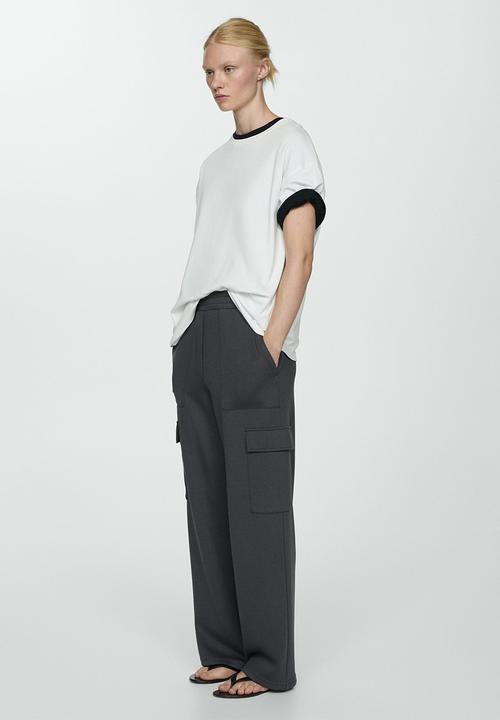 MANGO - Trousers bremo - charcoal