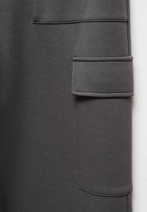 MANGO - Trousers bremo - charcoal