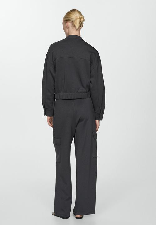 MANGO - Trousers bremo - charcoal