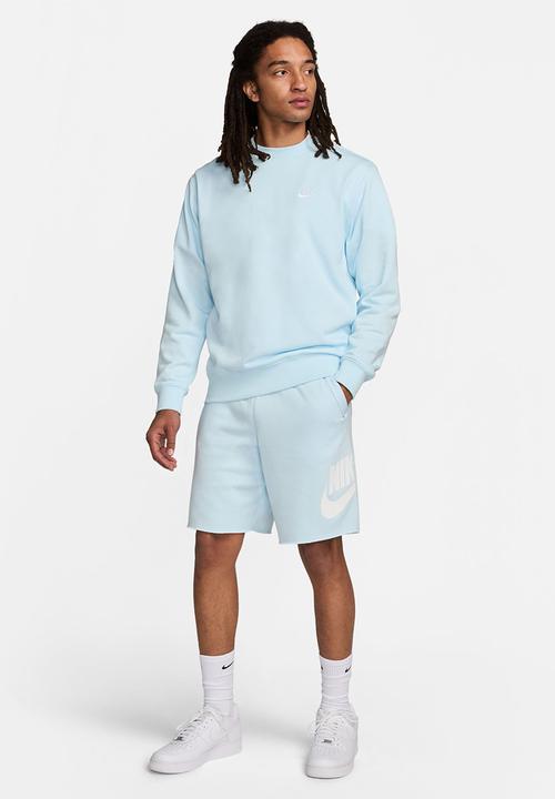 Nike - NSW Club crew ft - glacier blue & white