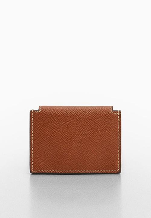 MANGO - Card holder m socorro - medium brown