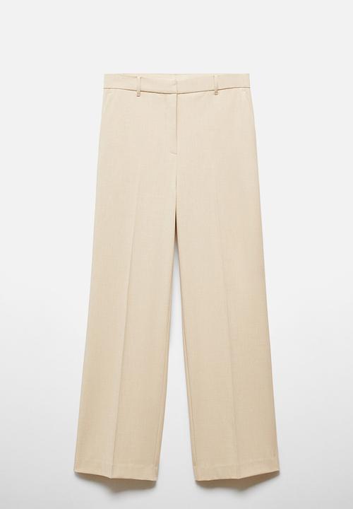 MANGO - Trousers carlosv - light beige