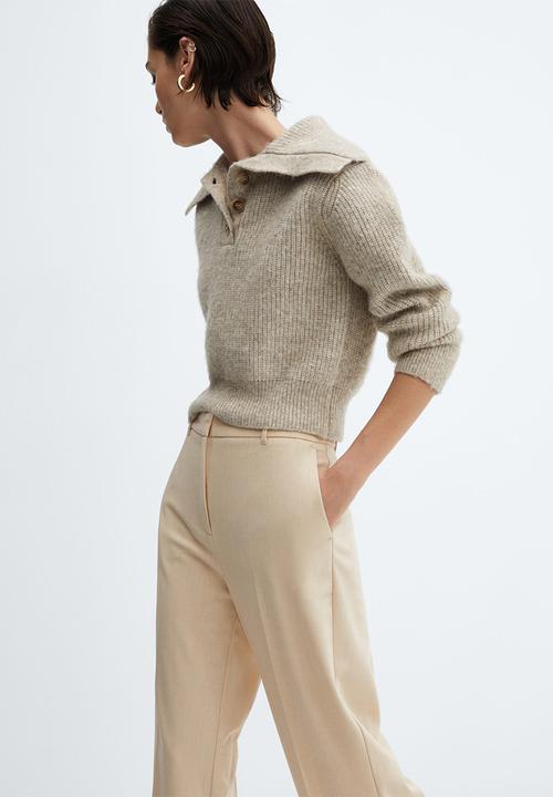 MANGO - Trousers carlosv - light beige