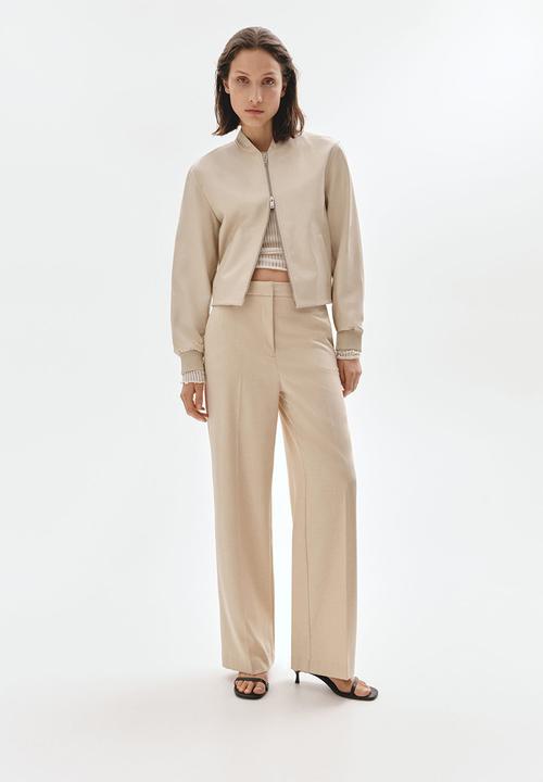 MANGO - Trousers carlosv - light beige