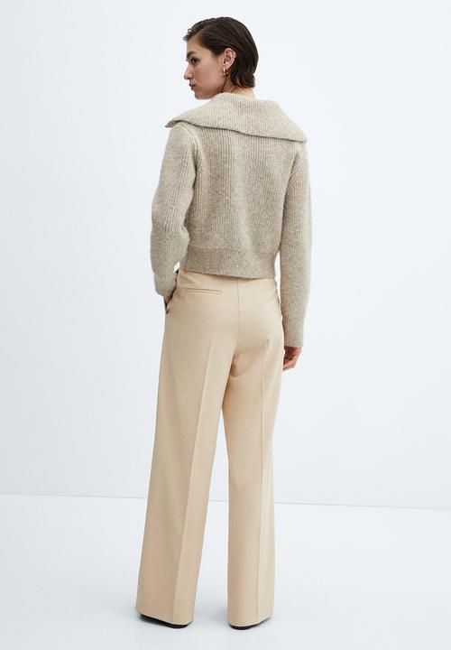 MANGO - Trousers carlosv - light beige