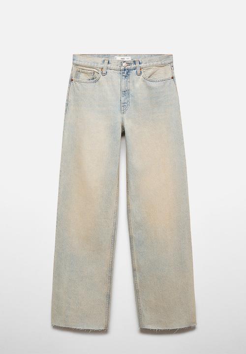 MANGO - Jeans denver - open-blue